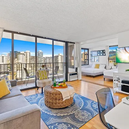 Aloha Getaway, Ocean View Condo Near Waikiki Beach With Free Parking Honolulu Exterior photo